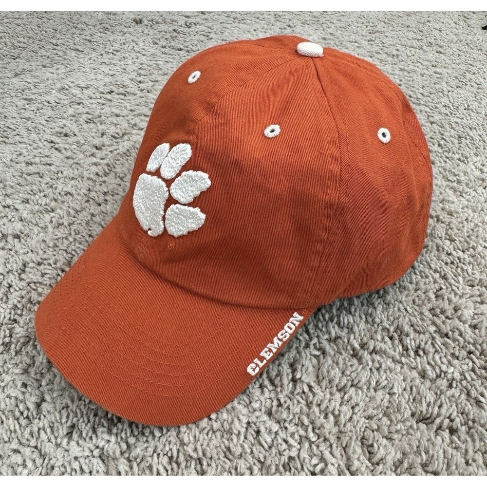 Clemson Tigers Hat '47 Twins Adjustable Tiger Paw Logo Orange Football Dad Cap‎